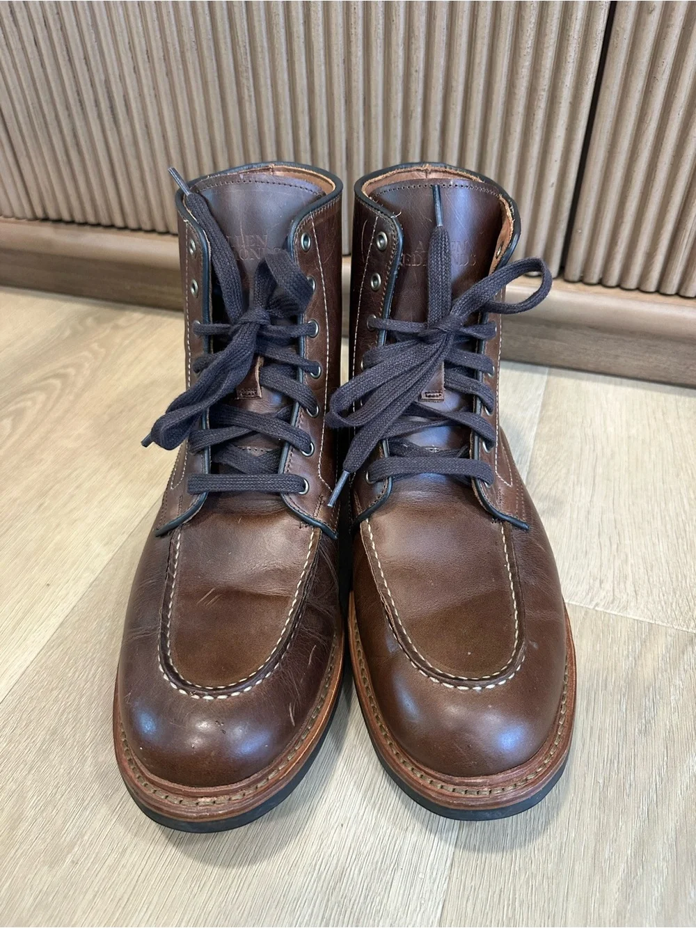 Allen Edmonds CARTER Moc Toe Boots Men's Size 10.5 D